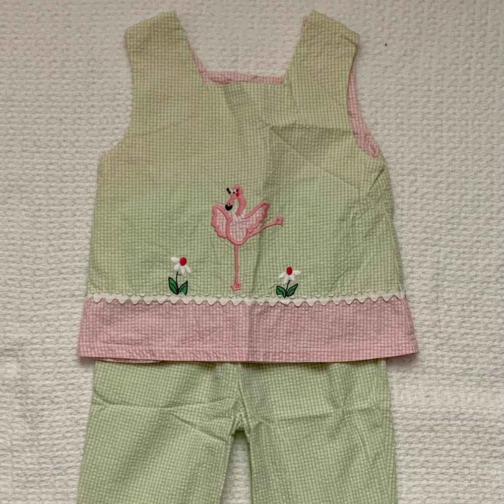 2-piece seersucker set